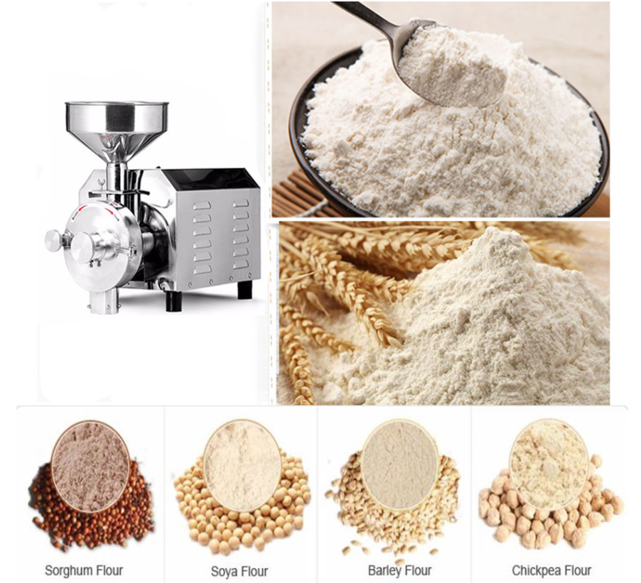 Super September industrial corn maize milling machine cassava milling grinder coconut flour machine