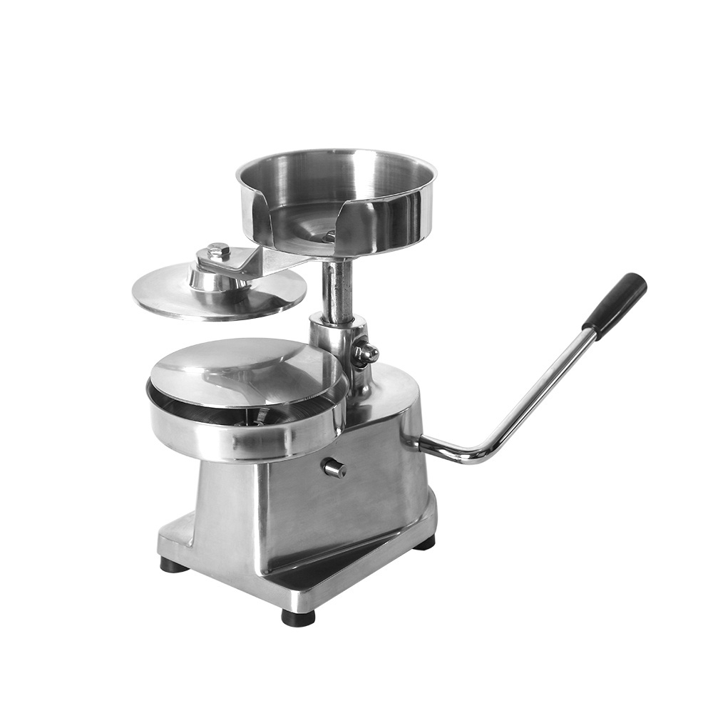 Hamburger Meat Press Machine 130mm Popular manual hamburger pork beef burger patty press machine