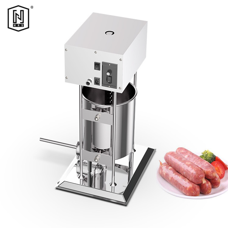 Electric vertical sausage stuffer 15L Automatic industrial sausage meat fillers machine for sausage meat stuffer