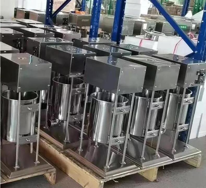 10L 15L 25L 30l electric automatic sausage meat stuffer machine with stuffing 4 S.S tubes free spare parts