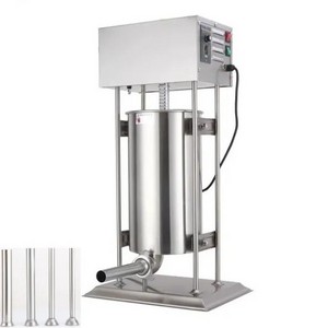 Electric vertical sausage stuffer 15L Automatic industrial sausage meat fillers machine for sausage meat stuffer