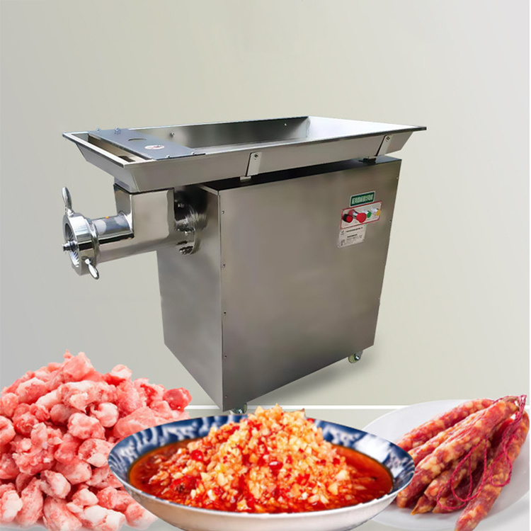 Industrial  Meat Grinder Frozen Meat Mincer  meat bone grinders 42#  380V  3000W