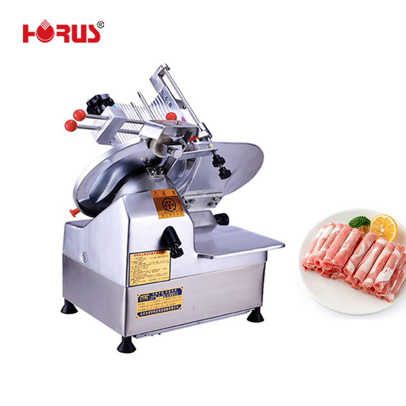 HR-13 Professional Meat Slicer Double Motor Electric Food Meat Slicers/Chicken Breast Slicer/Beef Slice Machine