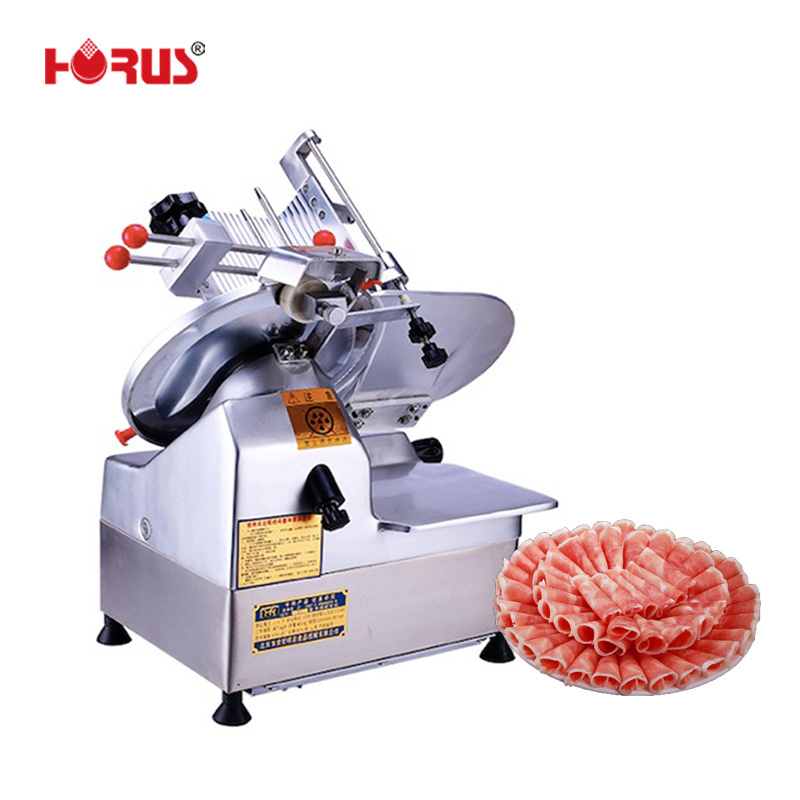 HR-13 Professional Meat Slicer Double Motor Electric Food Meat Slicers/Chicken Breast Slicer/Beef Slice Machine