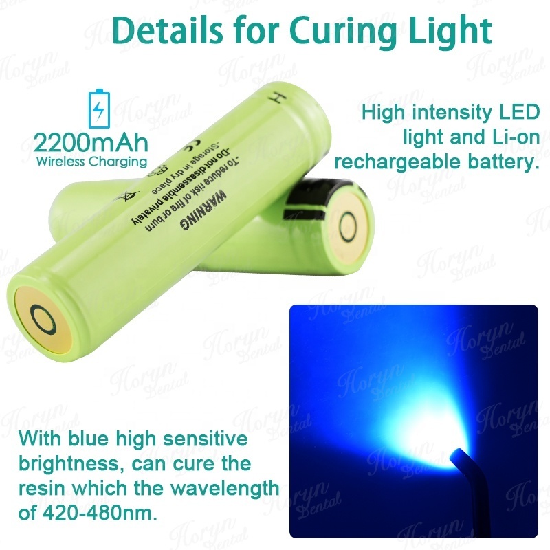 Dental Light Cure Lamp Composite Resin Machine LED UV Glue Curing Light