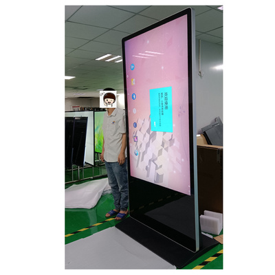 43 50 55 65 75 86 Inch Wifi 4G module Advertising Player Freestanding Totem LCD Digital Signage interactive Kiosk touch screen