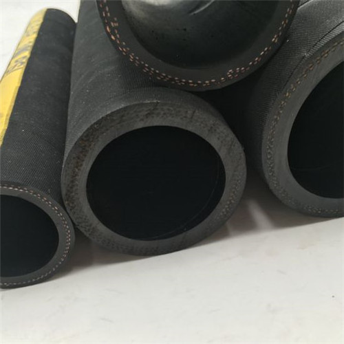 Low pressure black steel wire spiral anti static 150 psi rubber Cement Grouting Hose for fly ash or powder suction and discharge