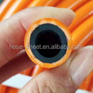 300 psi high quality 100 meter orange 1/2 inch lp gas rubber hose