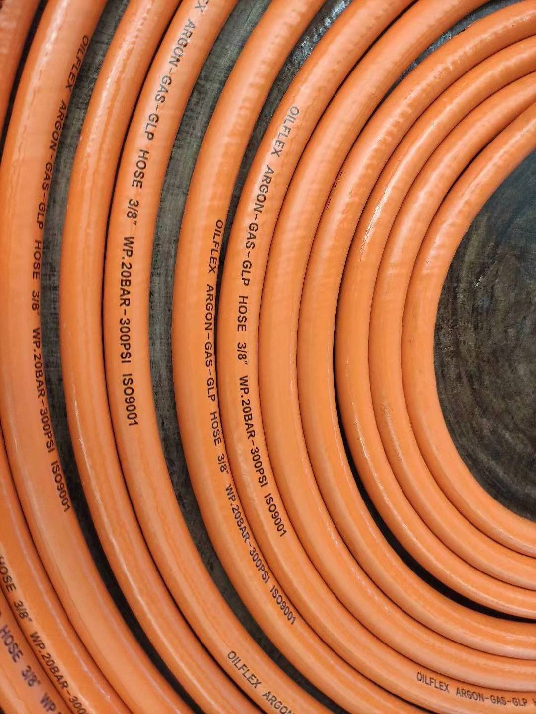 5/16 Braided Flexible Cooker Hose PVC Reinforced Propane LPG Natural Gas Extension Hose