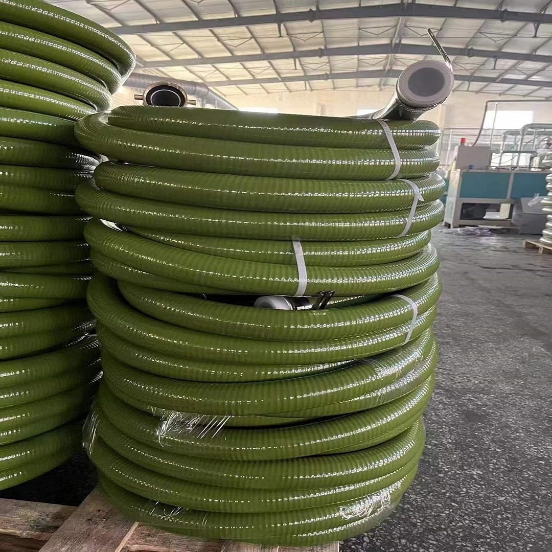 water supply 4 inch 3 inch Reinforced Vacuum PVC Suction Hose Discharge Spiral Tube