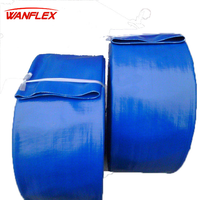 Hot Selling Agricultural Farm Water Delivery Irrigation Pipe 4 Inch Pvc Layflat Hose With Low Price