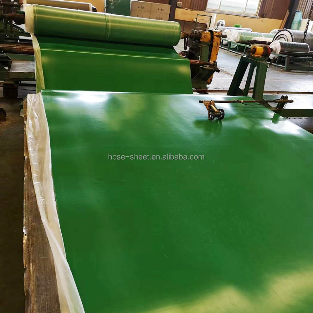 Abrasion resistant heat and oil resistant Neoprene rubber sheeting CR RUBBER SHEET