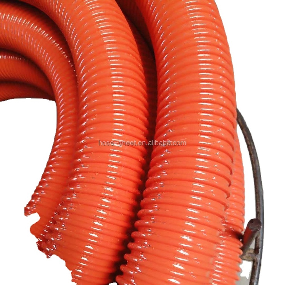 3 inch High quality flexible PVC suction hose for water air duct and grain transfer