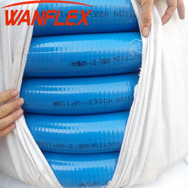 Non-transparent 4 inch flexible pvc suction hose pipe