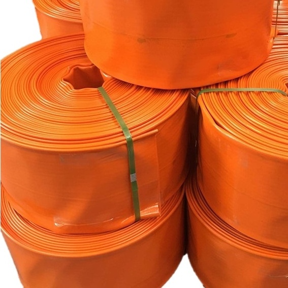 Anti twist high quality Factory Price 6 Inch Agriculture Farm PVC Irrigation lay Flat Hose Pipes