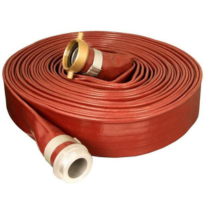 1/2/3/4/5/6/8  inch PVC material layflat soft hose light weight drain hose flexible canvas hose