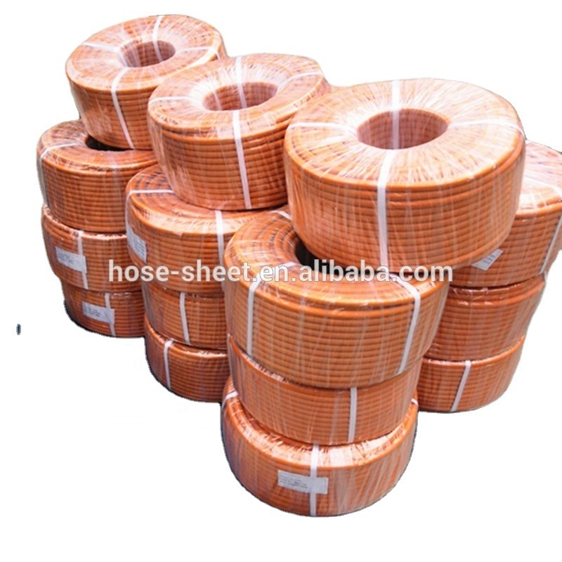 300 psi high quality 100 meter orange 1/2 inch lp gas rubber hose