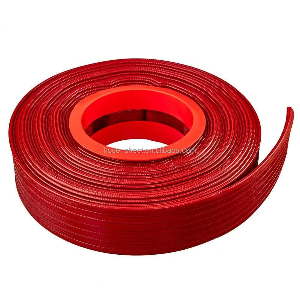 1/2/3/4/5/6/8  inch PVC material layflat soft hose light weight drain hose flexible canvas hose