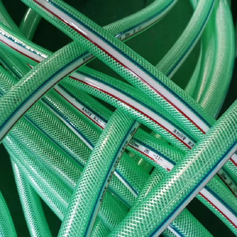 PVC 12 Bar 36 Bar  flexibleTransparent  Flexible  Pipe  clear reinforced braided hoses