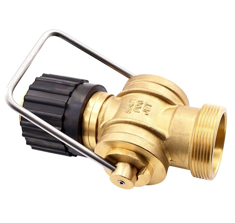 brass 3 stage fog nozzle Fire hose nozzle spray jet nozzle nakajima DC spray water gun