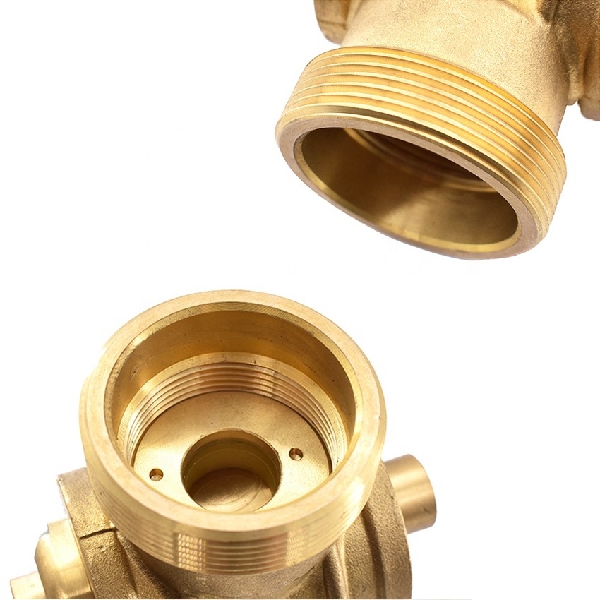 brass 3 stage fog nozzle Fire hose nozzle spray jet nozzle nakajima DC spray water gun