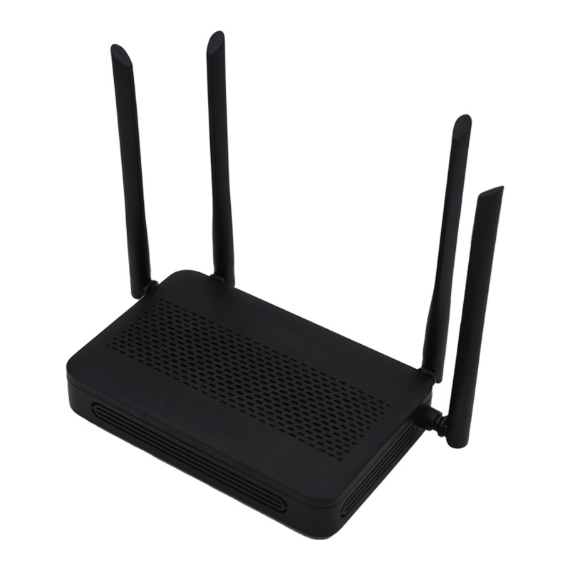 Wifi 5 Router AC1200 Dual Band Router 2.4GHz&5GHz Internet Wireless Mesh Router with 4 x 5dBi Foldable Antennas