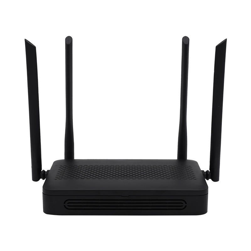 Wifi 5 Router AC1200 Dual Band Router 2.4GHz&5GHz Internet Wireless Mesh Router with 4 x 5dBi Foldable Antennas