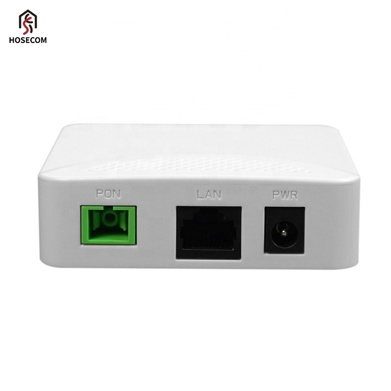 Cheap 2.4G Single Port ONT with 1GE GEPON XPON ONU Compatible with Huawei OLT and Realtek ZTE Chipset for FTTH IP Network