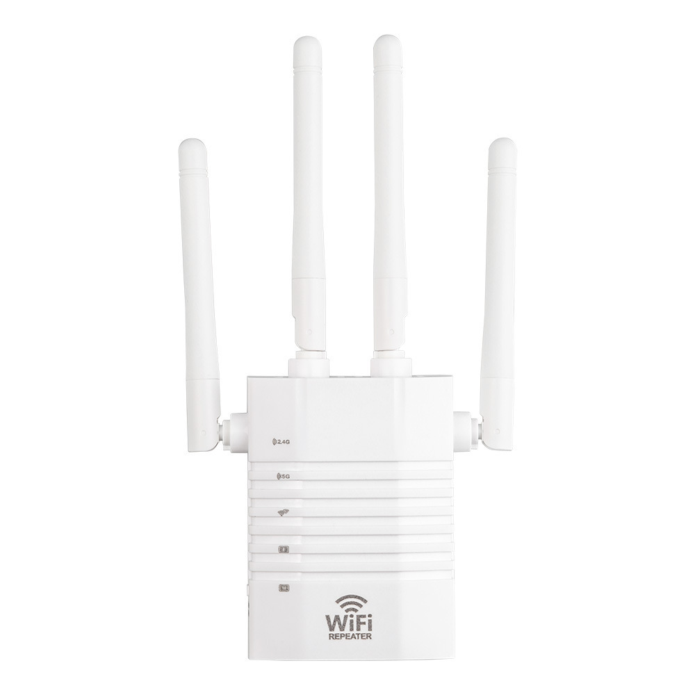 AC1200 802.11AC WiFi Extender 1200Mbps Dual Band 2.4G&5.8G Wireless Signal Booster WiFi Amplifier WiFi Repeater