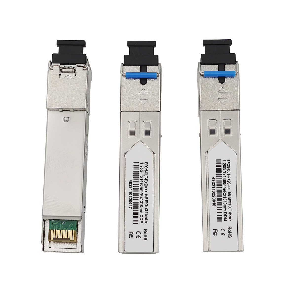 DDM 1310-1490nm 20KM C+++ 9dB GPON OLT SFP modules Compatible with SFF-8472