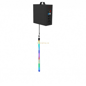 Manufacturer outlet:  Hosenlighting  kinetic meteor shower  dots control multi color dmx winch led kinetic lighting