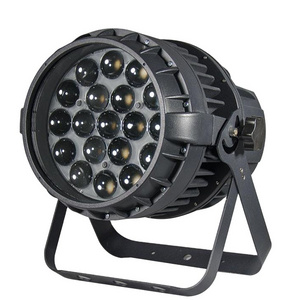 19pcs 15w 4in1 RGBW with Zoom multi color waterproof par stage lighting