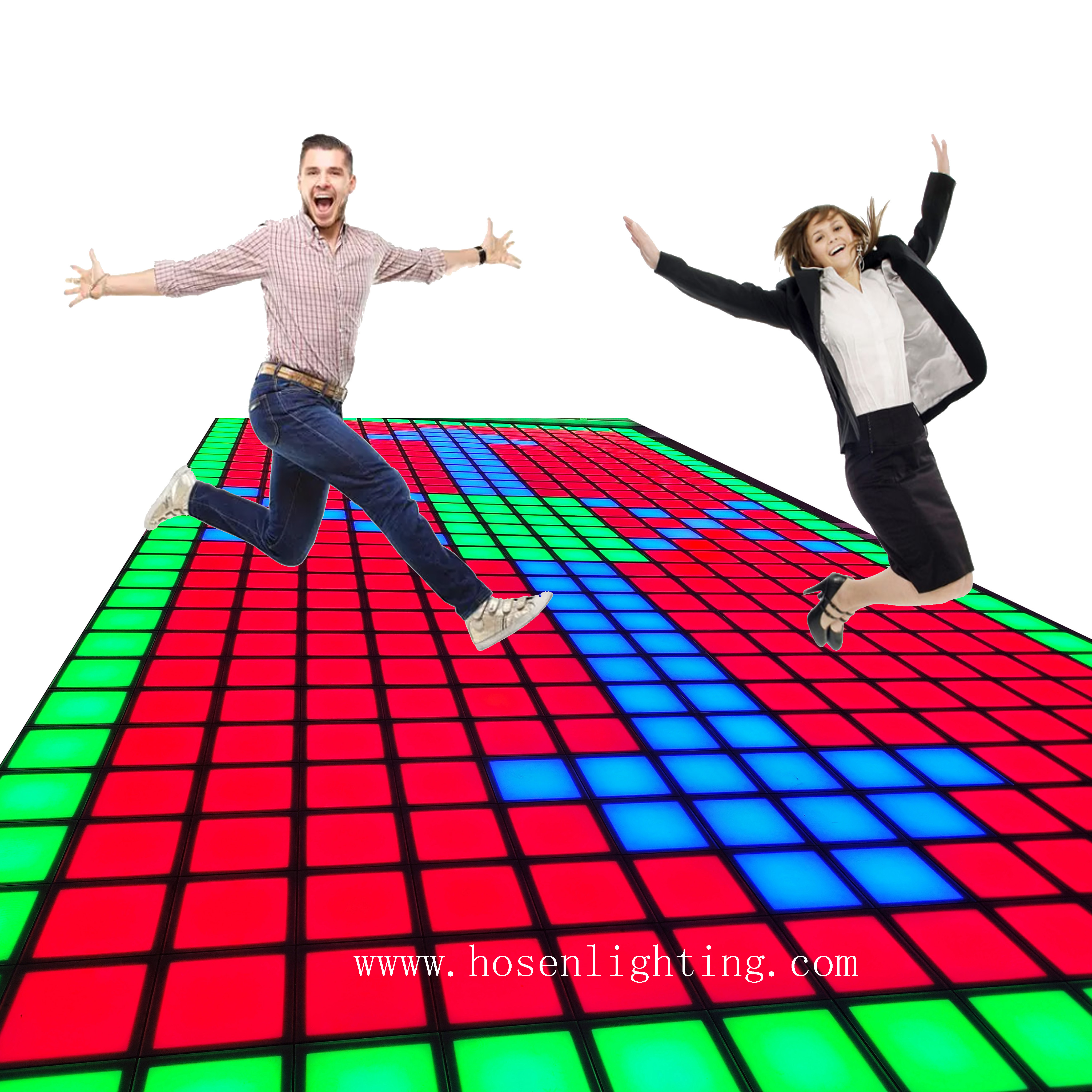 Activate Game Led Floor 30x30cm Interactive dance floor Light Active Game Led Floor for Dance Room