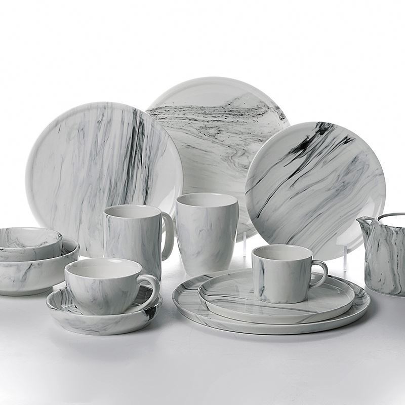 2021 New Arrivals dinnerware sets pakistan porcelain round dinner set