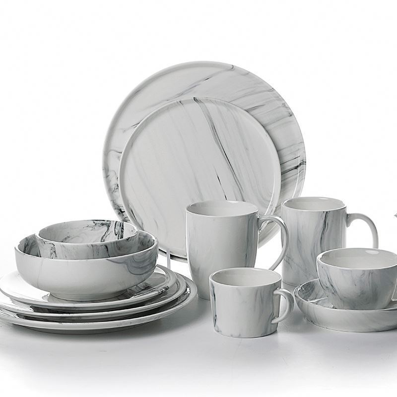 2021 New Arrivals dinnerware sets pakistan porcelain round dinner set