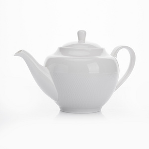 28ceramics Wholesale Hotel Ceramic Teapot Bulk, White Ceramic Tea Pot, Plain White Porcelain Teapot