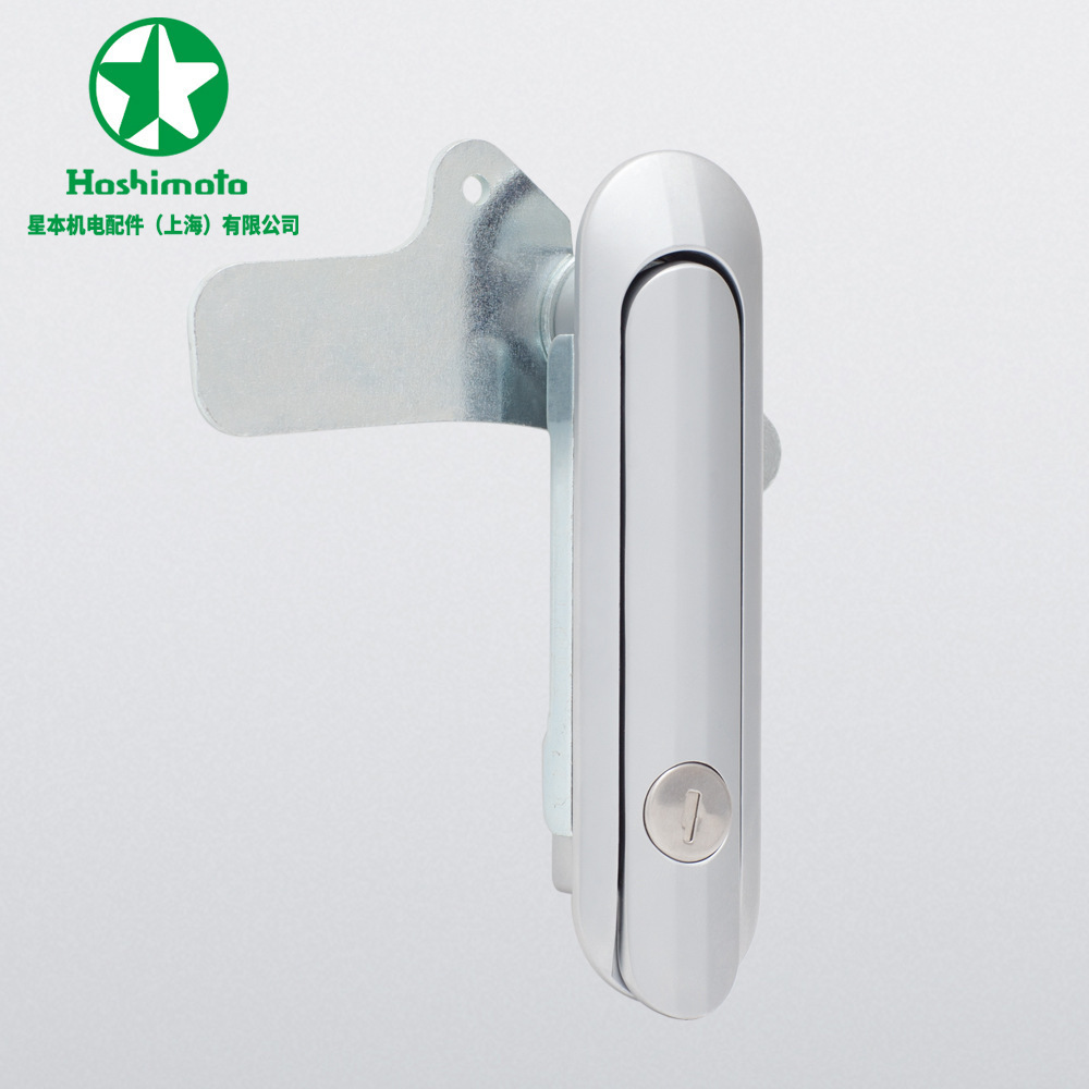 AB-400K satellite chrome plating ip65 waterproof handle switch lock electrical box panel  handle door lock