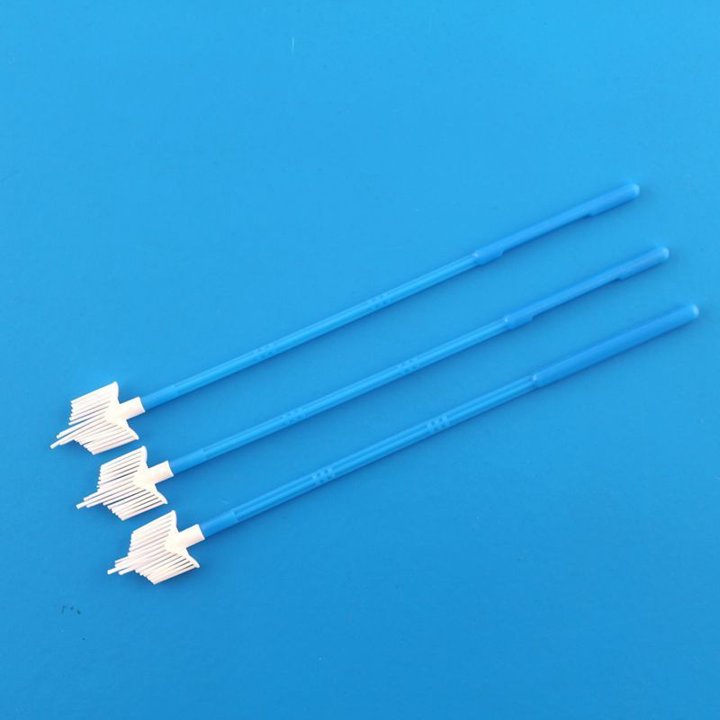 disposable sterile cytology brush, smear test Application broom type cervical brush