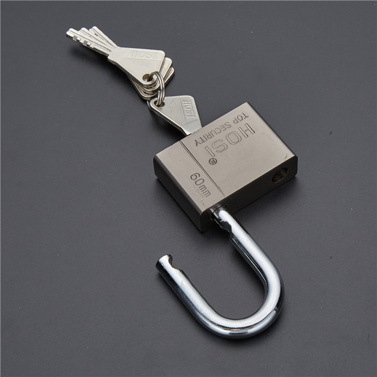 High Quality Square Type Industrial Pad Locks Custom 40mm 50mm 60mm 70mm Security Padlock With Keys