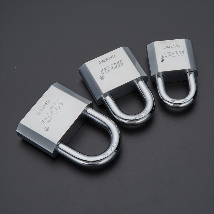 Yiwu Factory Iron Door Lock Heavy Duty Padlock With 4 Keys