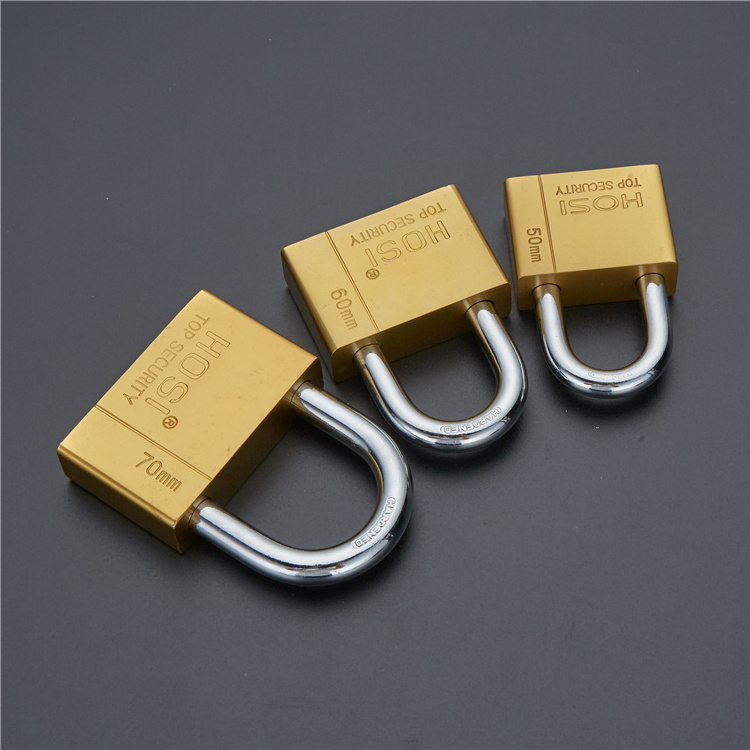 High Quality Waterproof 40mm Iron Padlock Security Safety Padlock With 4 Keys