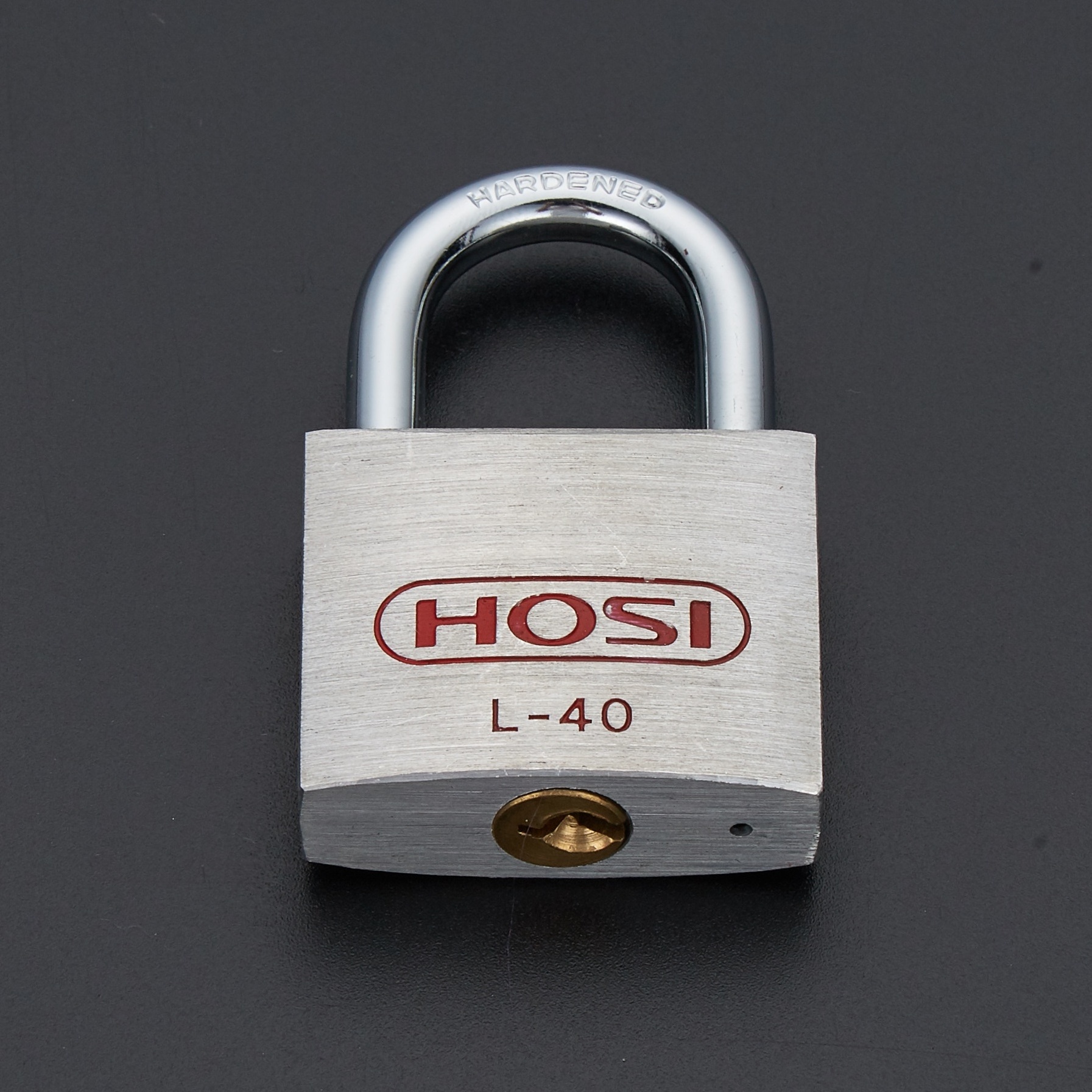 Wholesale Popular High Quality HOSI Lock AL-30 Aluminum Padlock  Brass Cylinder Normal Keys Size 30-60mm Cadeado Plastic Package