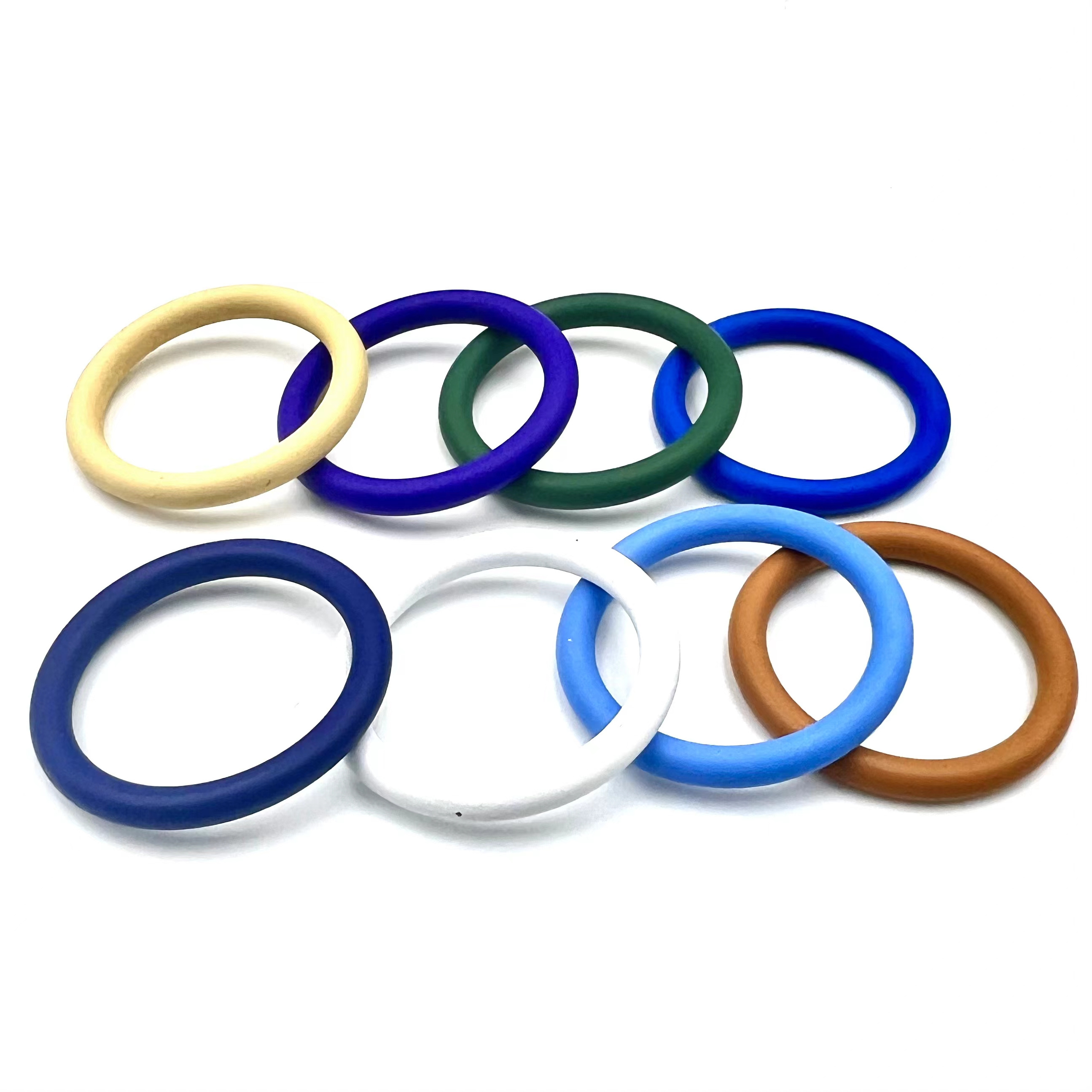 Soft O-ring ring o Customized Hardness 40/50/60  NBR  FKM  HNBR  EPDM CR Silicone O Ring   Rubber Seal