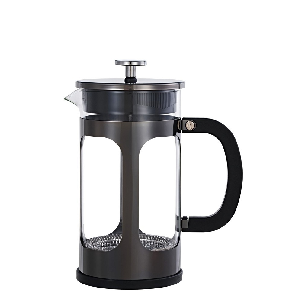 1L Metal copper french press french press coffee maker french press glass