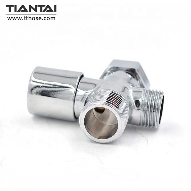 Faucet Show Water Diverter 3 Way T Adapter Valve