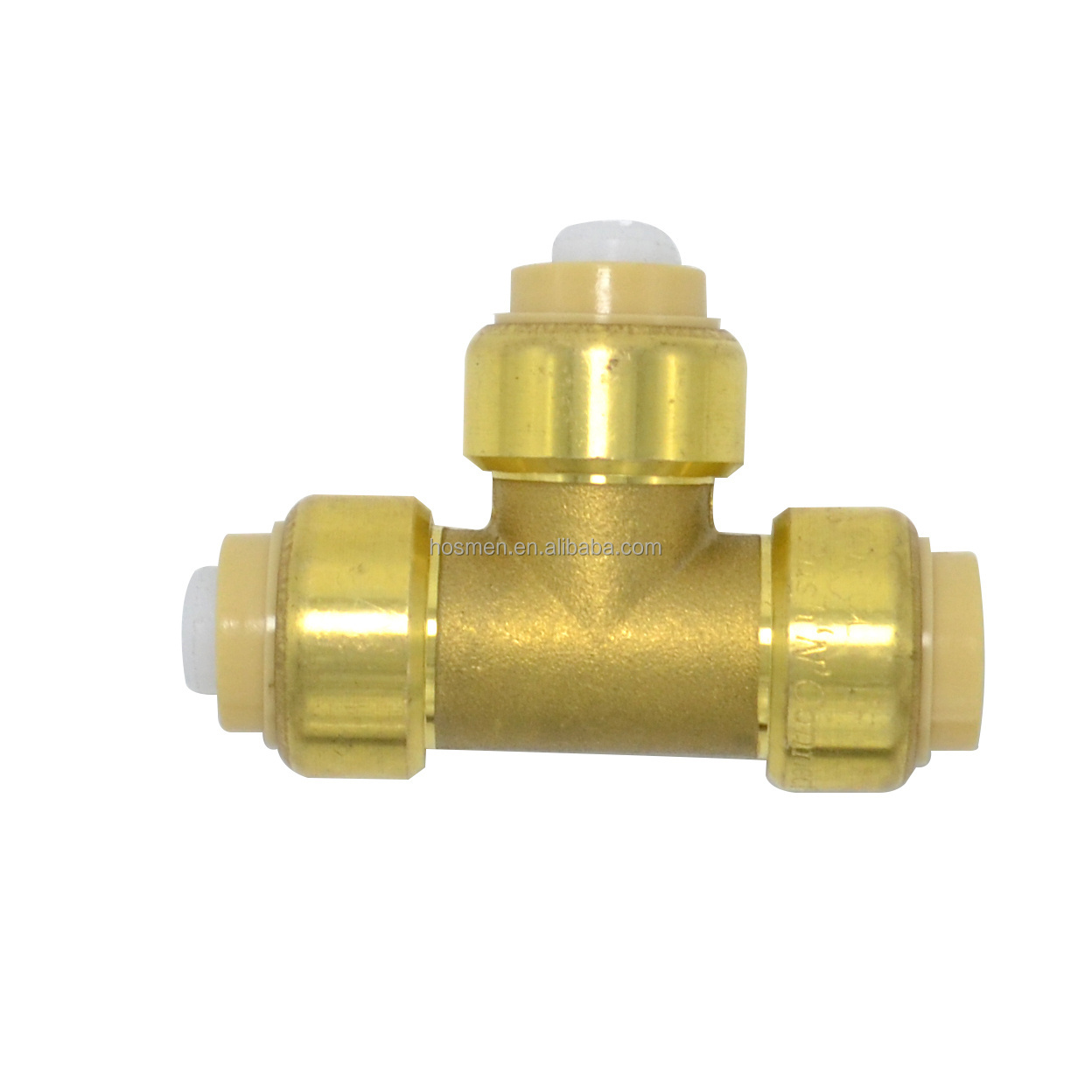 Lead Free cUPC NSF-61 Push To Fit 90 Degree Elbow Brass Connector PTC Plumbing Brass Fitting