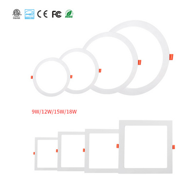 Etl 110-120V Dimmable Thin Fit Smd Led Recessed Wafer 6 Inch 4 Inch Ceiling Slim Panel Led Pot Light