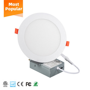 ETL 3cct 5cct light led panel ceiling panels lights led light downlight with junction box