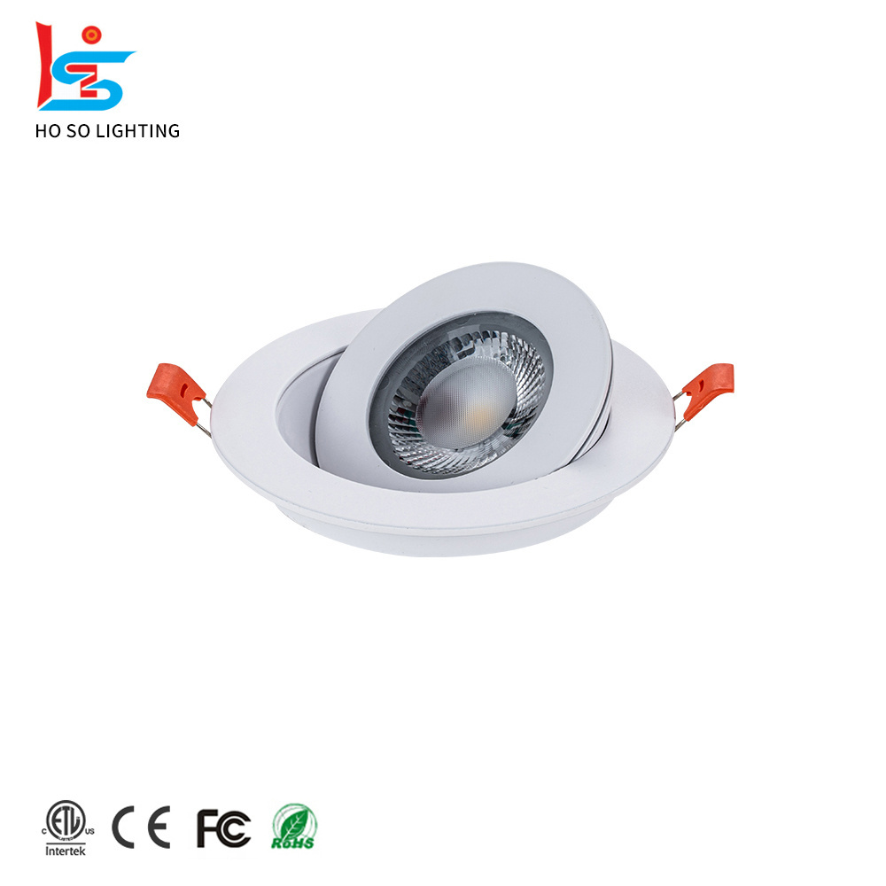 Down lights 9w 12w 4 inch recessed led downlight panel etl recessed lighting ceiling light for home