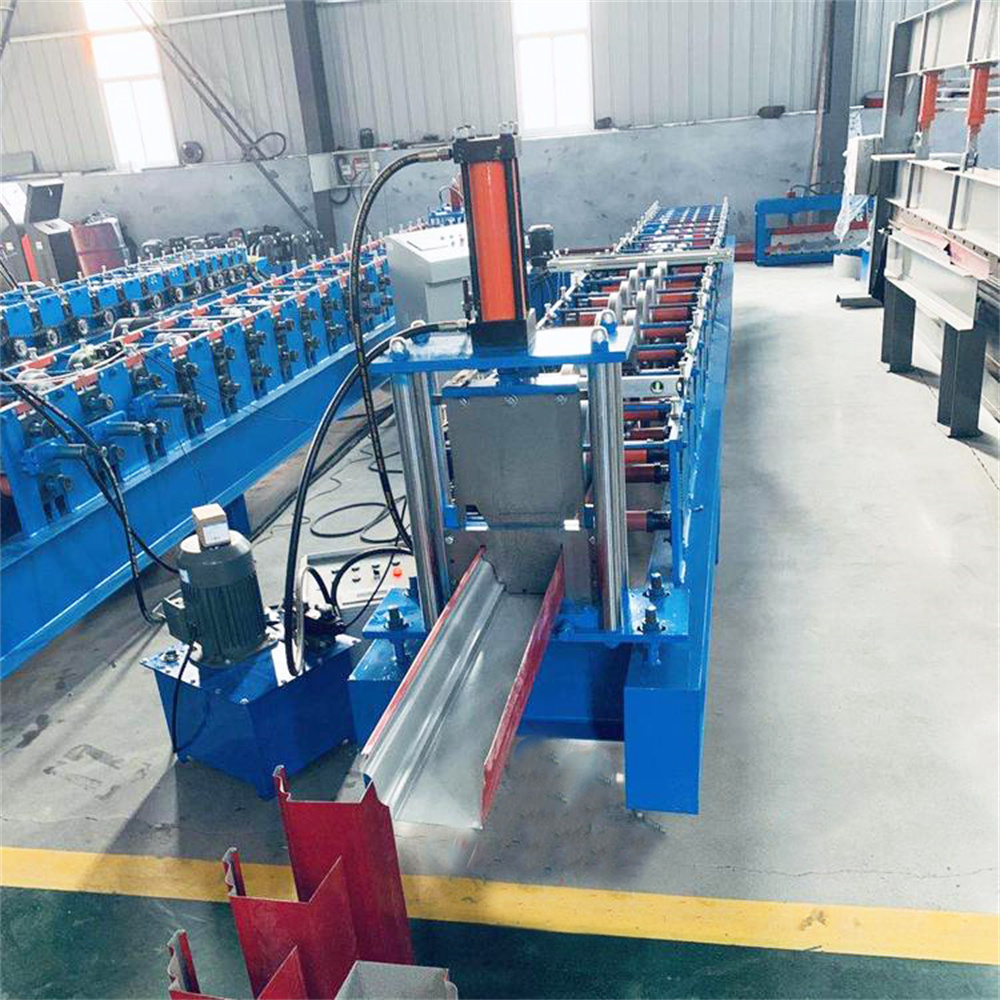 Hoson Half Round Water Gutter Roll Forming Machine Manufactures Low Price Aluminum Rain Gutter Making Machine